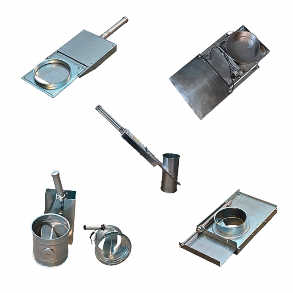 Industriesauger-Beratung pneumatische Sperrschieber elektropneumatisch