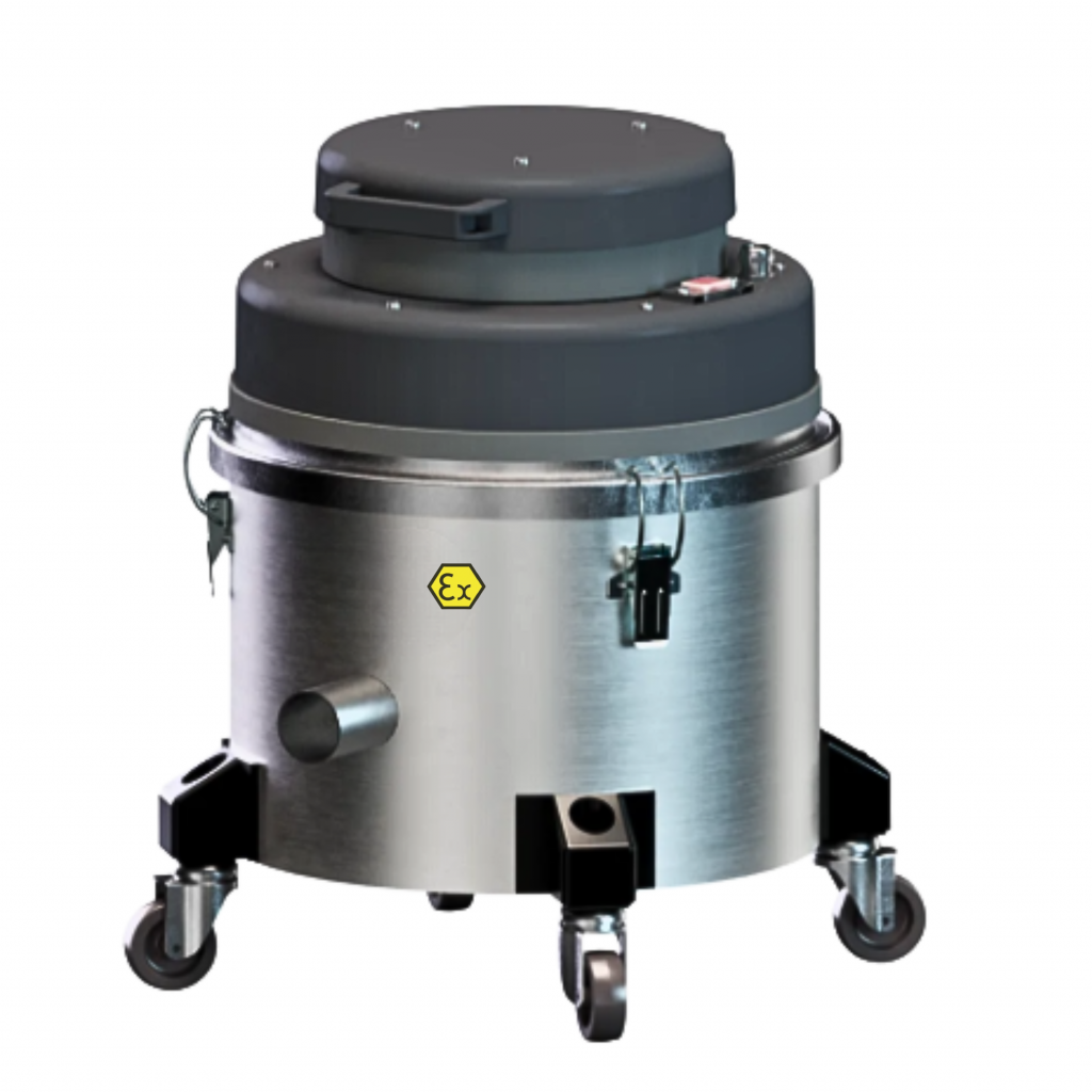 Industriesauger-Beratung.de 1 motoriger Atexzone 22 Industriesauger 
20 Liter 220 Volt