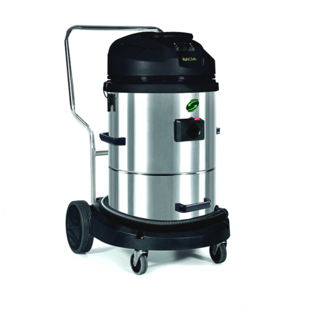 industriesauger-Beratung.de 2 motoriger Edelstahlbehälter 65 Liter Fassungsvermögen 230 Volt aus 75% recycelte Kunststoff