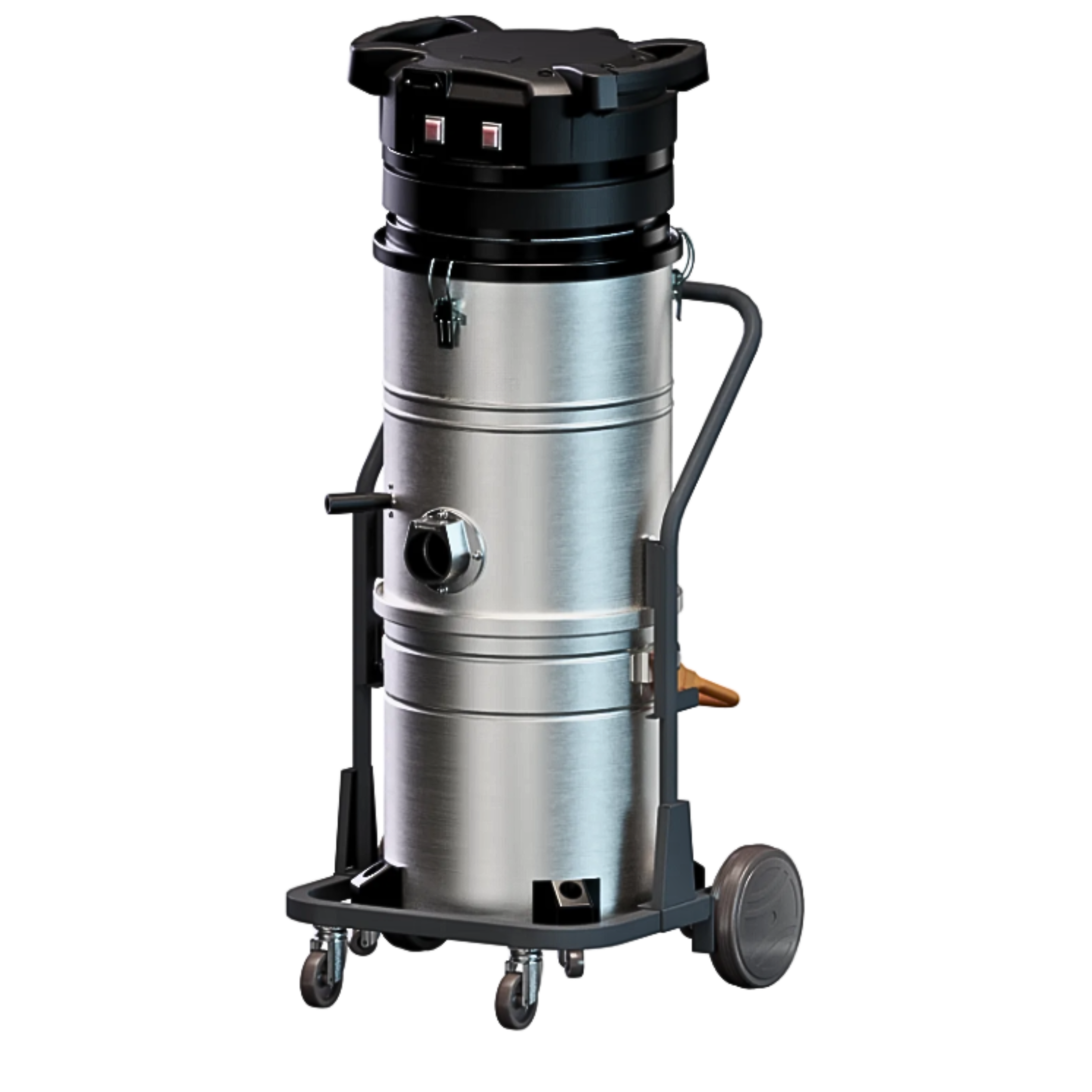 Industriesauger-beratung.de 2motoriger  Nass Trockensauger mit V2a  Filterkammer 