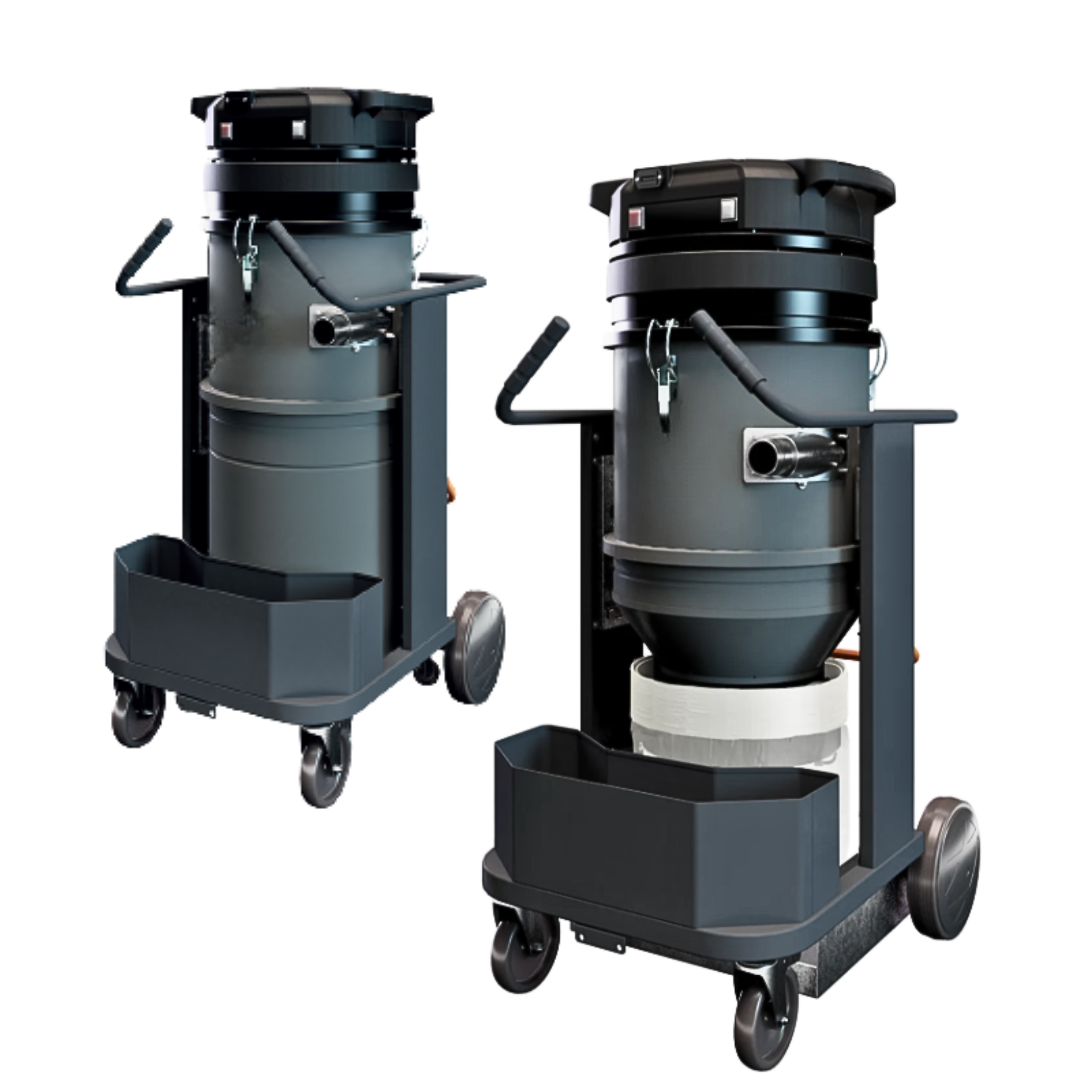 Industriesauger-beratung.de 3 motoriger vollautomatische Abreinigung Longopac